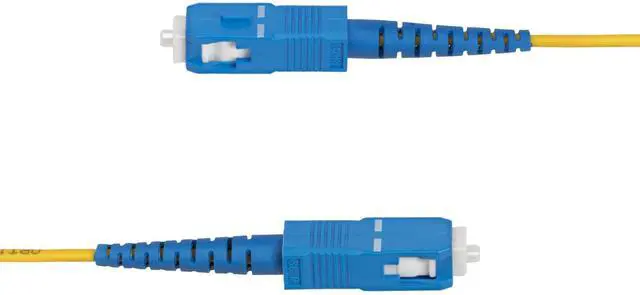 Alt view image 5 of 10 - StarTech 5m (16.4ft) LC to SC (UPC) OS2 Single Mode Simplex Fiber Optic Cable, 9/125um, 40G/100G, Bend Insensitive, Low Insertion Loss - LSZH Fiber Jumper Cord