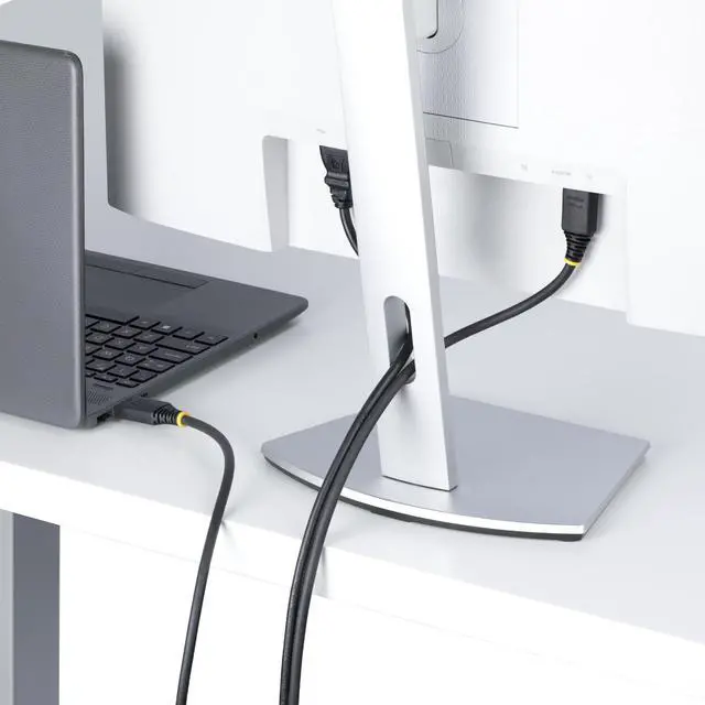 Alt view image 4 of 8 - StarTech 15ft (4.6m) High Speed HDMI Cable with Gripping Connectors, 4K 60Hz/1440p 144Hz, HDR10/HDCP 2.2/ARC, 18Gbps, UHD HDMI Cord for TV/Monitor/Display, TPE Jacket Model HDMI2-CABLE-GRIP-15F