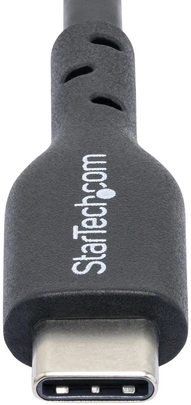 Alt view image 6 of 6 - StarTech 3ft (0.9m) USB-C Charging Cable, USB C Cable, USB 2.0 Type-C Laptop Charger Cord, 60W 3A Power Delivery, TPE Jacket, USB-C Data Transfer Cable, M/M - USB2CC3FBKE
