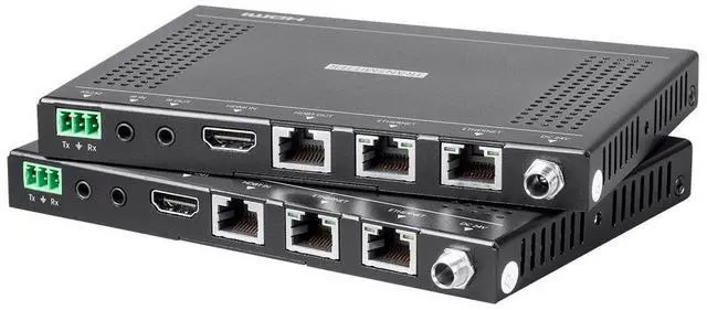 Alt view image 18 of 20 - Monoprice Blackbird 4K Pro HDBaseT Extender Kit - 100m With PoH, RS232, HDCP 2.2