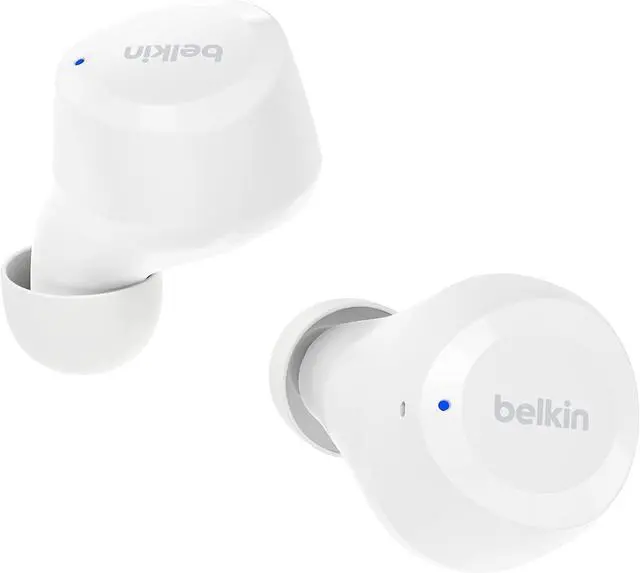 Alt view image 7 of 7 - Belkin SoundForm Bolt True Wireless Earbuds - Stereo - True Wireless - Bluetooth - 32.8 ft - Earbud - Binaural - In-ear - White