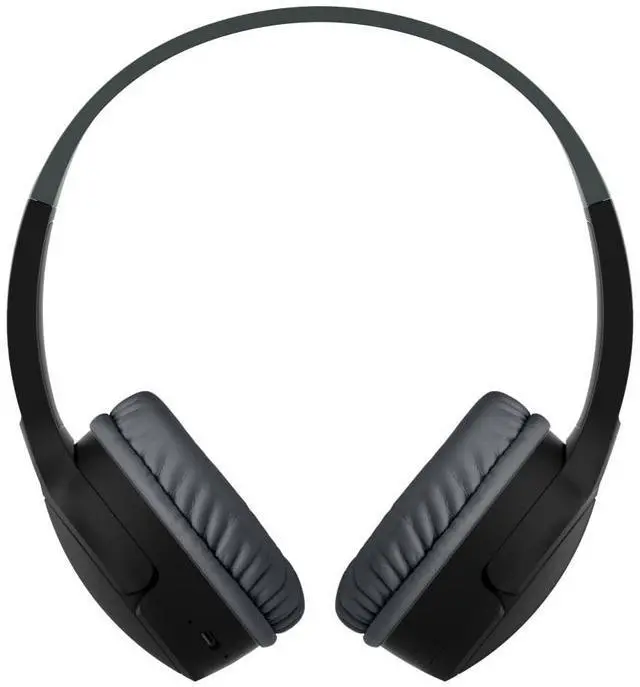Alt view image 9 of 11 - Belkin AUD002btBKV3 SoundForm Mini Wireless On-Ear Headphones for Kids - Black