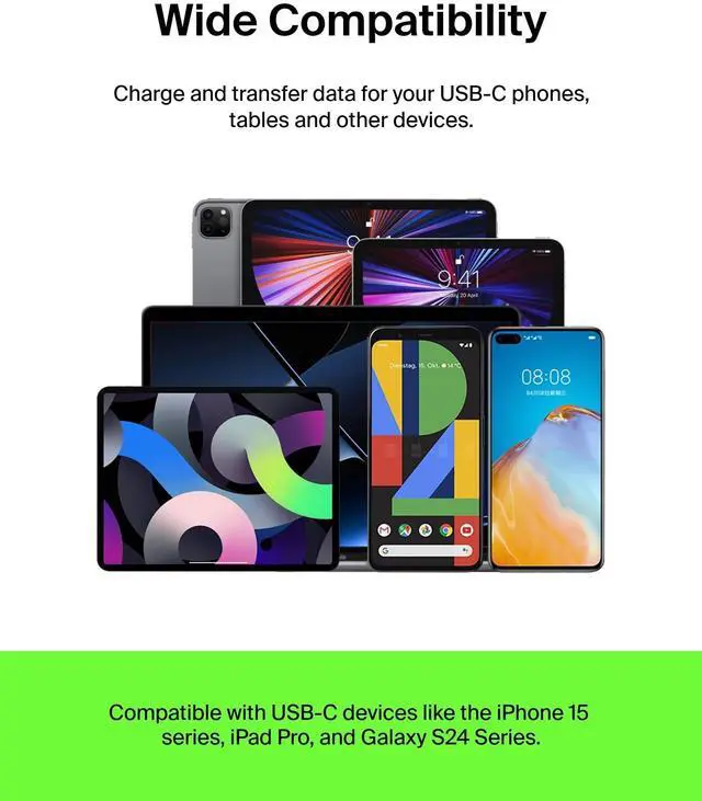 Alt view image 5 of 7 - Belkin BoostCharge USB cable 1 m USB 2.0 USB A USB C White