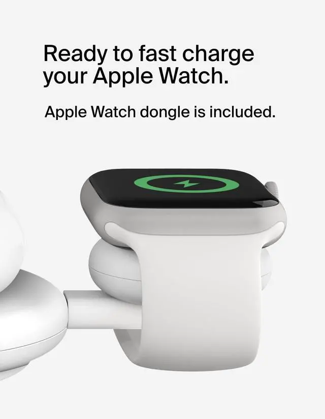 Alt view image 6 of 8 - Belkin BoostCharge Pro Induction Charger - For Qi2-enabled DeviceProprietary Battery Size - Magnetic