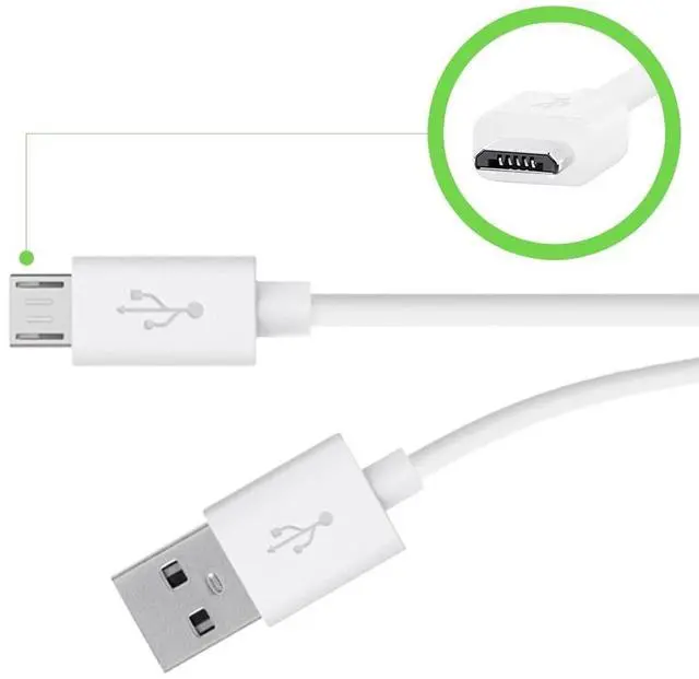 Alt view image 11 of 13 - BELKIN F2CU012bt04-WHT White Micro USB Charge/Sync Cable