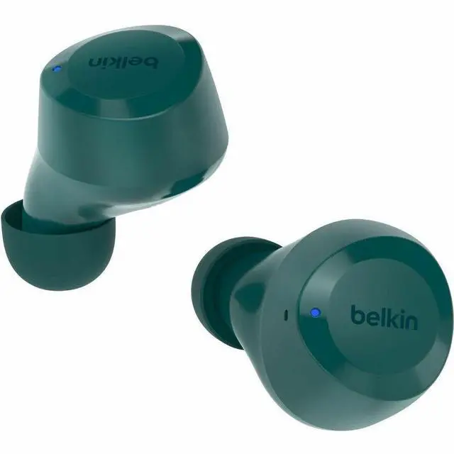 Alt view image 4 of 10 - Belkin SoundForm Bolt True Wireless In-ear Earbuds - Teal