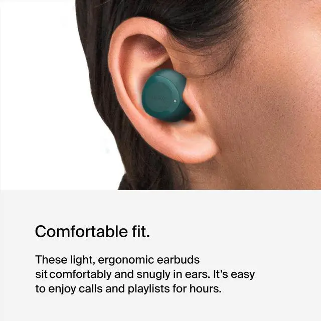 Alt view image 8 of 10 - Belkin SoundForm Bolt True Wireless In-ear Earbuds - Teal