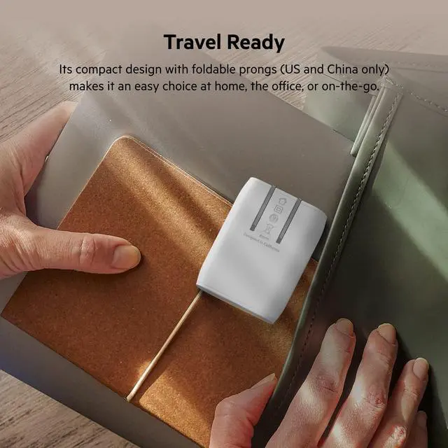 Alt view image 8 of 8 - Belkin 20W USB-C PPS WALL CHARGER - WCA006DQWH
