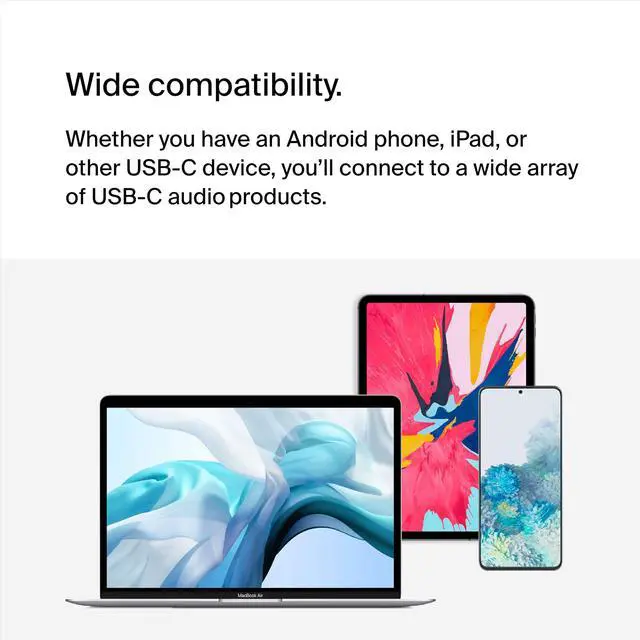 Alt view image 8 of 10 - Belkin RockStar USB-C to USB-C Audio Adapter White (F7U081btWH)