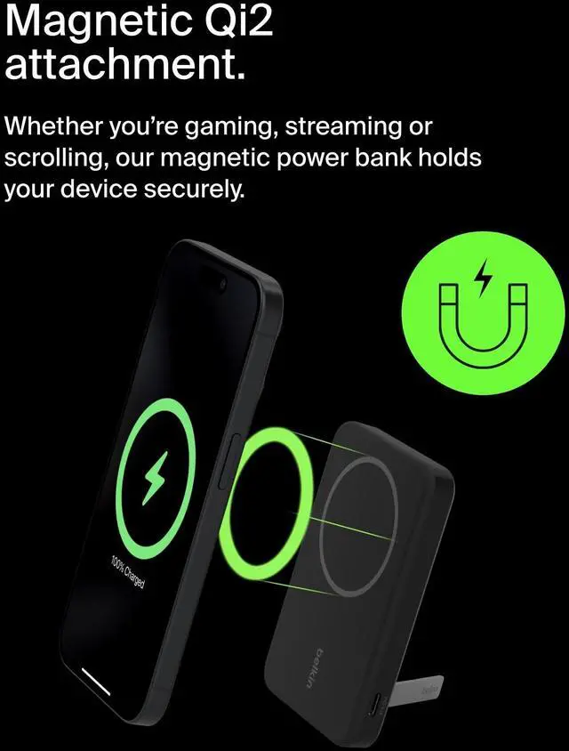Alt view image 12 of 14 - Belkin BoostCharge 5000 mAh Power Bank - 5000 mAh - Black
