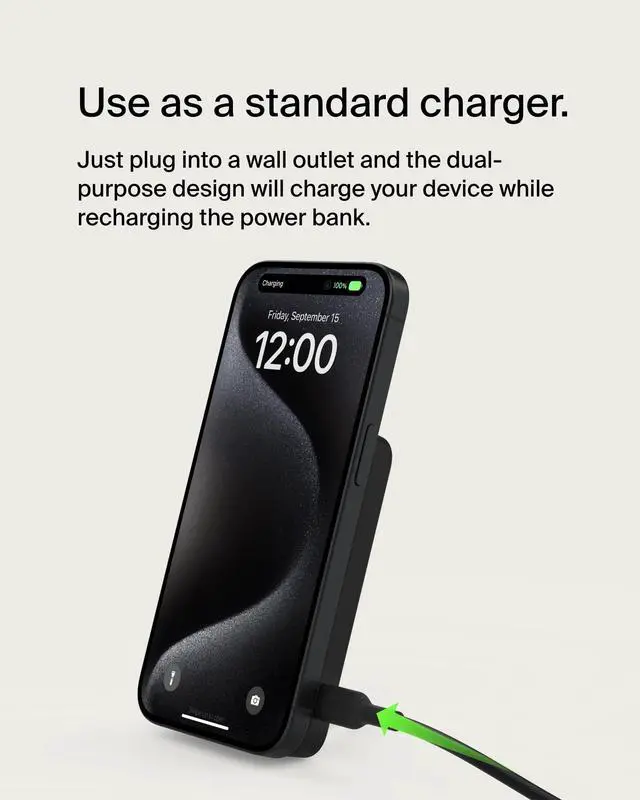 Alt view image 14 of 14 - Belkin BoostCharge 5000 mAh Power Bank - 5000 mAh - Black