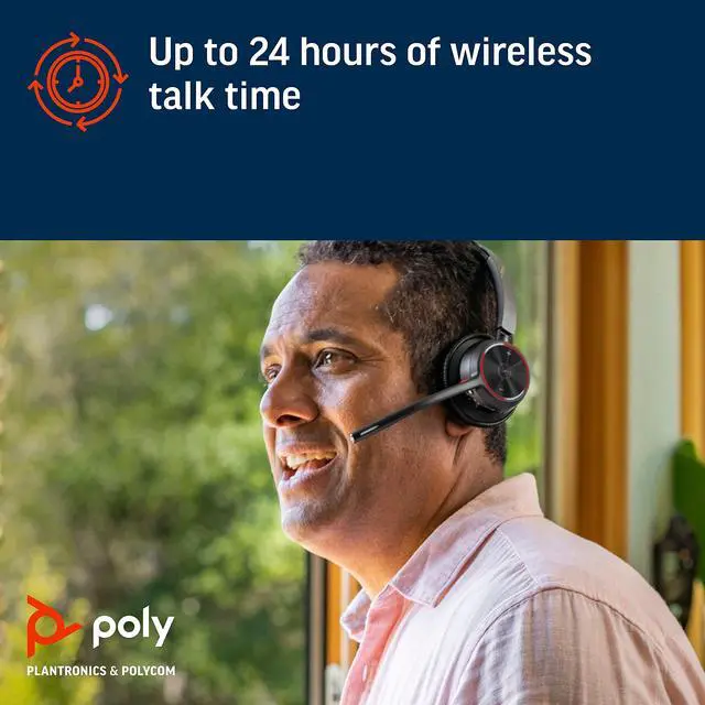 Alt view image 2 of 6 - Poly Voyager 4300 UC 4320-M Headset 21847602