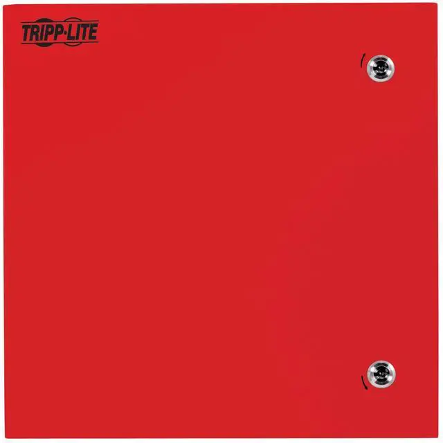 Alt view image 7 of 10 - Tripp Lite OUTDOOR INDUSTRIAL ENCLOSURE W LOCK 18 X 18 X 10IN NEMA 4 RED - SRIN4181810R