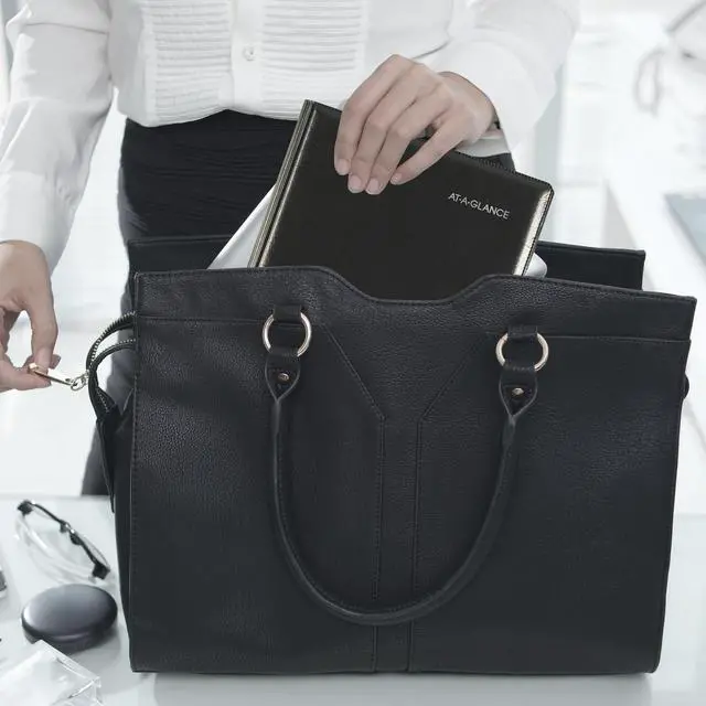 Alt view image 6 of 7 - At-A-Glance Executive Weekly/Monthly Planner 8 3/4 x 6 7/8 Black 2026 G54500