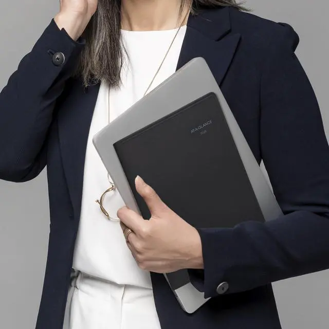 Alt view image 5 of 7 - AT-A-GLANCE® QuickNotes® 2026 Weekly Monthly Appointment Book Planner, Black, Large, 8 1/4" x 11"