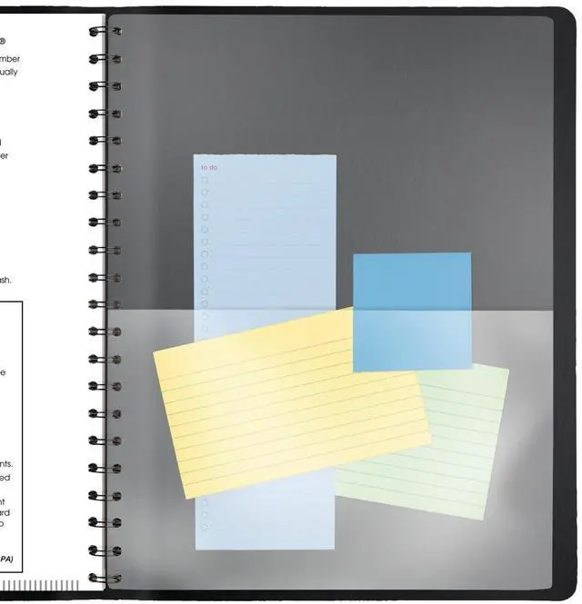 Alt view image 5 of 7 - AT-A-GLANCE® Contemporary 2026 Weekly Monthly Planner, Black, Large, 8 1/4" x 11"