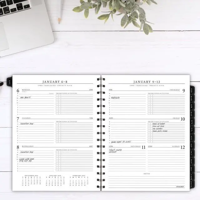 Alt view image 4 of 7 - AT-A-GLANCE® Executive 2026 Weekly Monthly Appointment Book Refill, Medium, 6 1/2" x 8 3/4"