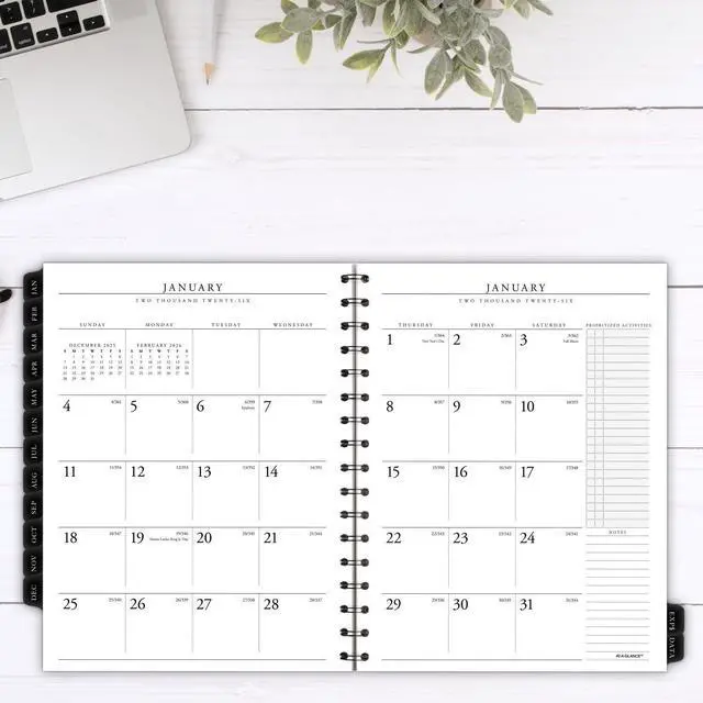 Alt view image 2 of 7 - AT-A-GLANCE® Executive 2026 Weekly Monthly Appointment Book Refill, Medium, 6 1/2" x 8 3/4"