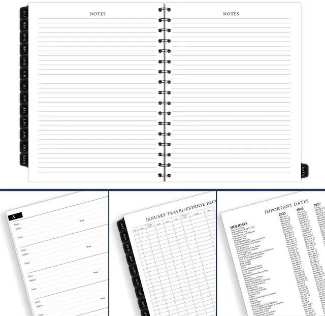 Alt view image 5 of 7 - AT-A-GLANCE® Executive 2026 Weekly Monthly Appointment Book Refill, Medium, 6 1/2" x 8 3/4"