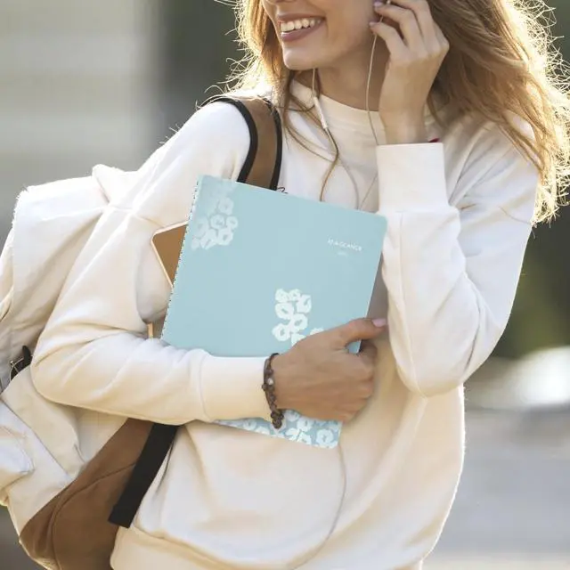 Alt view image 4 of 7 - AT-A-GLANCE® Wild Washes 2026 Weekly Monthly Appointment Book Planner, Teal, Large, 8 1/2" x 11"