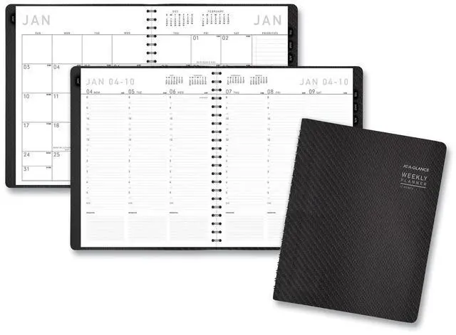 Main image of At-A-Glance Contemporary Weekly/Monthly Planner Column 11 x 8.25 Graphite 2026