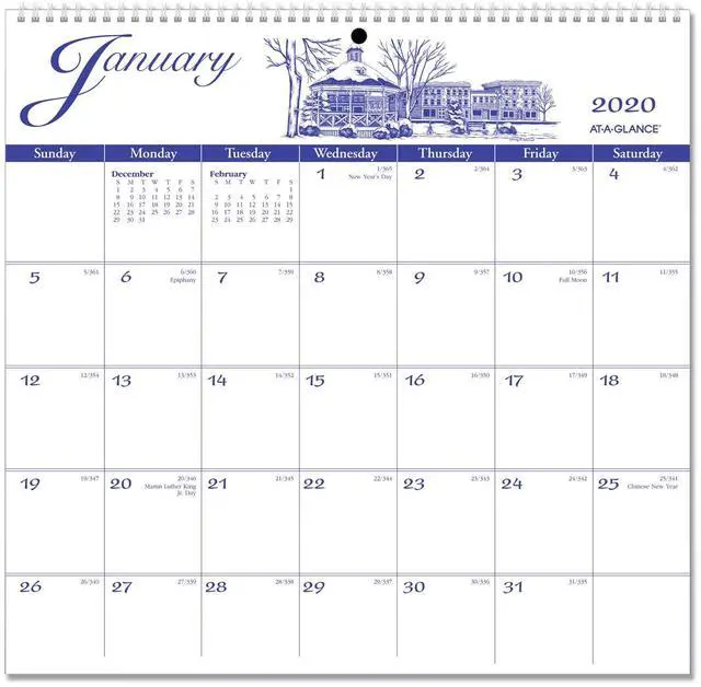 Main image of At-A-Glance 12-Month Illustrator?s Edition Wall Calendar 12x11.75 2026