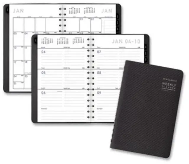 Main image of At-A-Glance Contemporary Weekly/Monthly Planner Block 8x5.5 Graphite Cover 2026