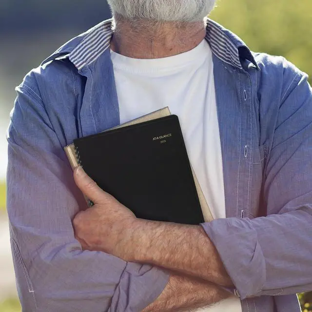 Alt view image 4 of 7 - AT-A-GLANCE® 2026 Open Scheduling Weekly Planner, Black, Medium, 6 3/4" x 8 3/4"