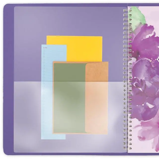 Alt view image 5 of 7 - AT-A-GLANCE® Beautiful Day 2026 Weekly Monthly Appointment Book Planner, Lavender, Large, 8 1/2" x 11"