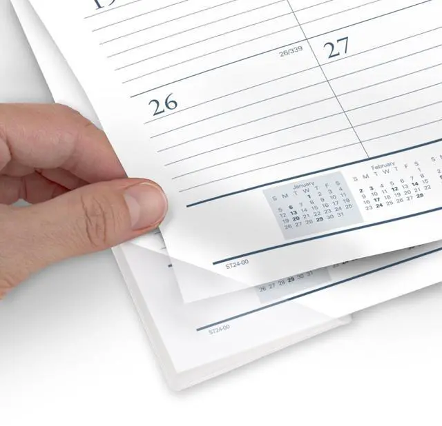 Alt view image 6 of 7 - AT-A-GLANCE® 2026 Ruled Monthly Desk Pad Calendar, Standard, 21 3/4" x 17"