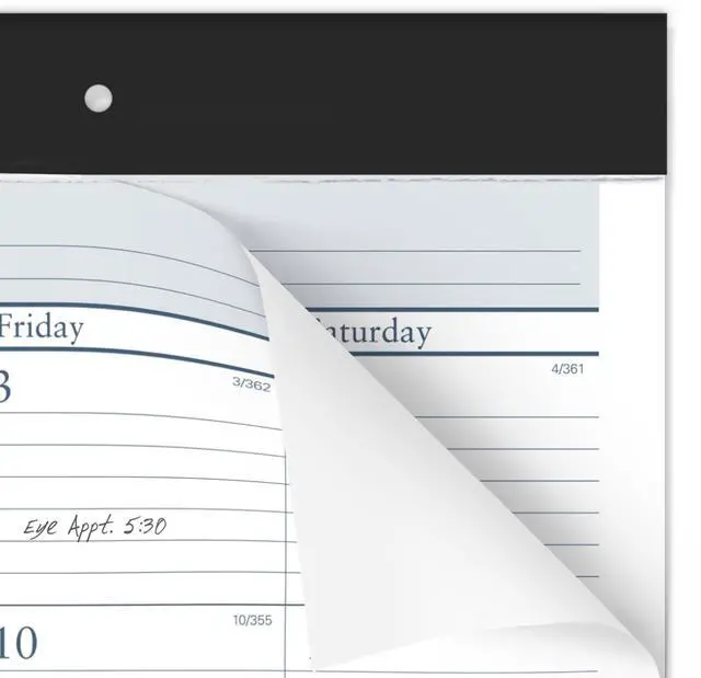 Alt view image 5 of 7 - AT-A-GLANCE® 2026 Ruled Monthly Desk Pad Calendar, Standard, 21 3/4" x 17"