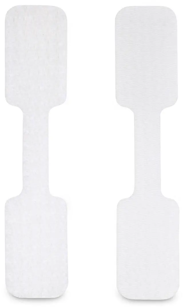Alt view image 8 of 11 - StarTech.com 3.5in (9cm) Cable Labels, 100 Pack White, Cable/Cord Tags (CABLE-TAG-HLWH) - cable identification labels - hook-to-hook fastener, write-on