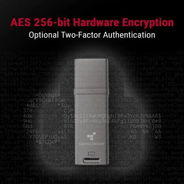 Alt view image 2 of 7 - DataLocker DL GO 16GB Usb 3.2 gen 1 type a + Usb 3.0 + Usb 3.1 Flash Drive DLGO016