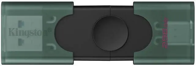 Alt view image 9 of 13 - Kingston DataTraveler Duo 256GB (USB 3.2 (Gen 1) Type A + USB 3.2 (Gen 1) Type C) On-The-Go Flash Drive - 256 GB - USB 3.2 (Gen 1) Type A, USB 3.2 (Gen 1) Type C - 5 Year Warranty