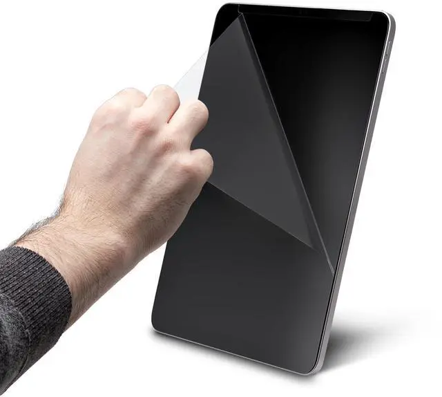 Alt view image 5 of 8 - StarTech 4-Way Privacy Screen For 12.9-inch iPad Pro, 3rd Gen and Up, For Portrait/Landscape, Touch-Enabled, +/- 30 Deg. View, Blocks up to 51% Blue Light, Matte Model 129IP-PRIVACY-SCREEN