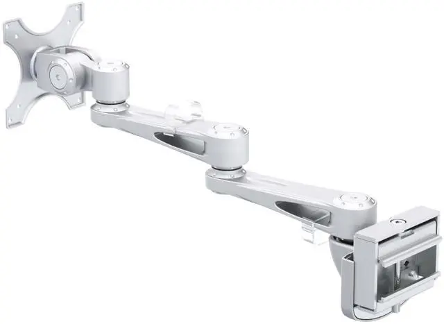 Alt view image 12 of 12 - Eaton Tripp Lite Series Dual-Extension Monitor Mount for Slat Wall System, 13" to 32" Displays, TAA (DMSW1332LTAA)