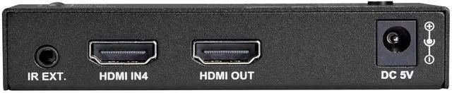 Alt view image 3 of 4 - Black Box HDMI 2.0 4K Video Switch 4x1