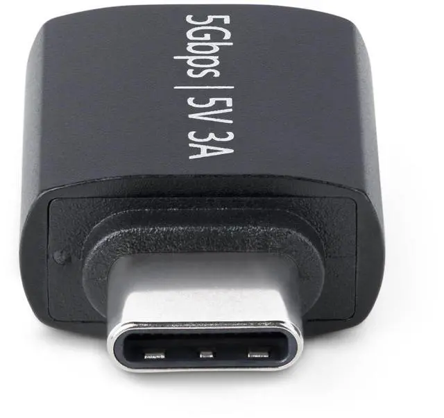 Alt view image 5 of 10 - StarTech USB-C to USB-A Adapter, USB 5Gbps, Compact USB-C Male to USB-A Female Adapter, Durable Metal Housing, M/F - USB31CAADGCP