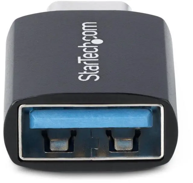 Alt view image 7 of 10 - StarTech USB-C to USB-A Adapter, USB 5Gbps, Compact USB-C Male to USB-A Female Adapter, Durable Metal Housing, M/F - USB31CAADGCP