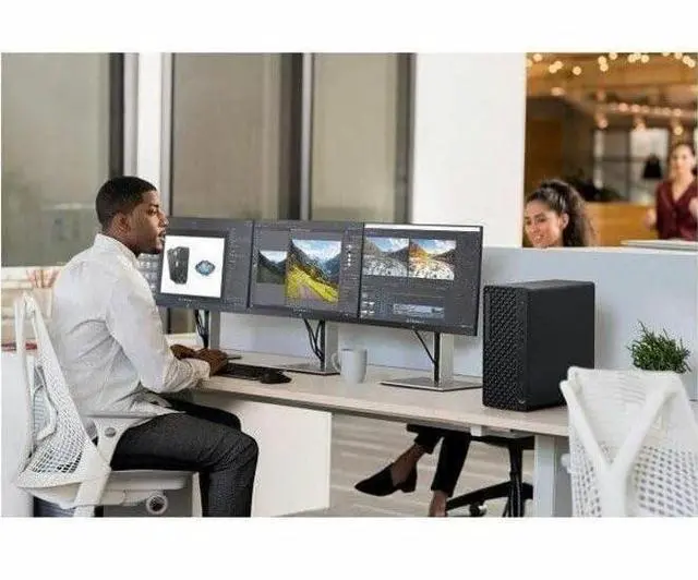 Alt view image 10 of 15 - HP EliteDesk 8 G1i Desktop Computer - Intel Core Ultra 7 265 (2.40 GHz) - 32 GB - 1 TB SSD - Intel Q870 Chip - Windows 11 Pro - 280W - Jack Black C6TX1UT#ABA