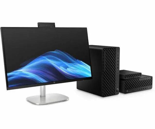 Alt view image 15 of 15 - HP EliteDesk 8 G1i Desktop Computer - Intel Core Ultra 7 265 (2.40 GHz) - 32 GB - 1 TB SSD - Intel Q870 Chip - Windows 11 Pro - 280W - Jack Black C6TX1UT#ABA