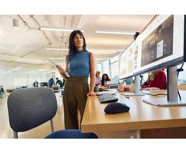 Alt view image 13 of 14 - HP 705 Rechargeable Wireless Mouse (AZ7B1AA) - Wireless - Bluetooth/Radio Frequency - 2.40 GHz - Rechargeable - USB Type A - 6000 dpi - Scroll Wheel - 7 Programmable Button(s) - Symmetrical