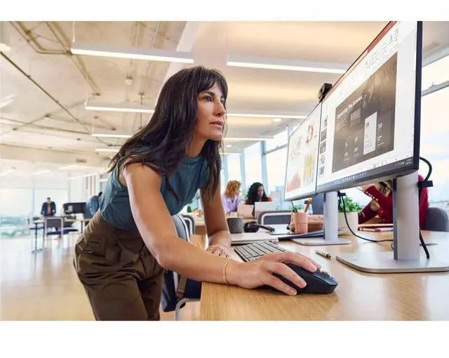 Alt view image 14 of 14 - HP 705 Rechargeable Wireless Mouse (AZ7B1AA) - Wireless - Bluetooth/Radio Frequency - 2.40 GHz - Rechargeable - USB Type A - 6000 dpi - Scroll Wheel - 7 Programmable Button(s) - Symmetrical