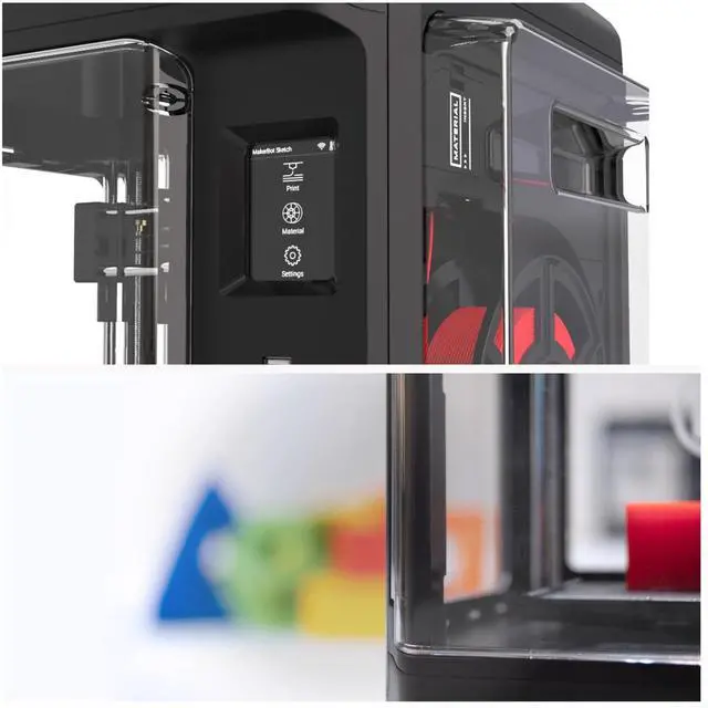 Alt view image 4 of 5 - MakerBot Sketch 3D Printer (Basic - Printer Only)  900-0053A