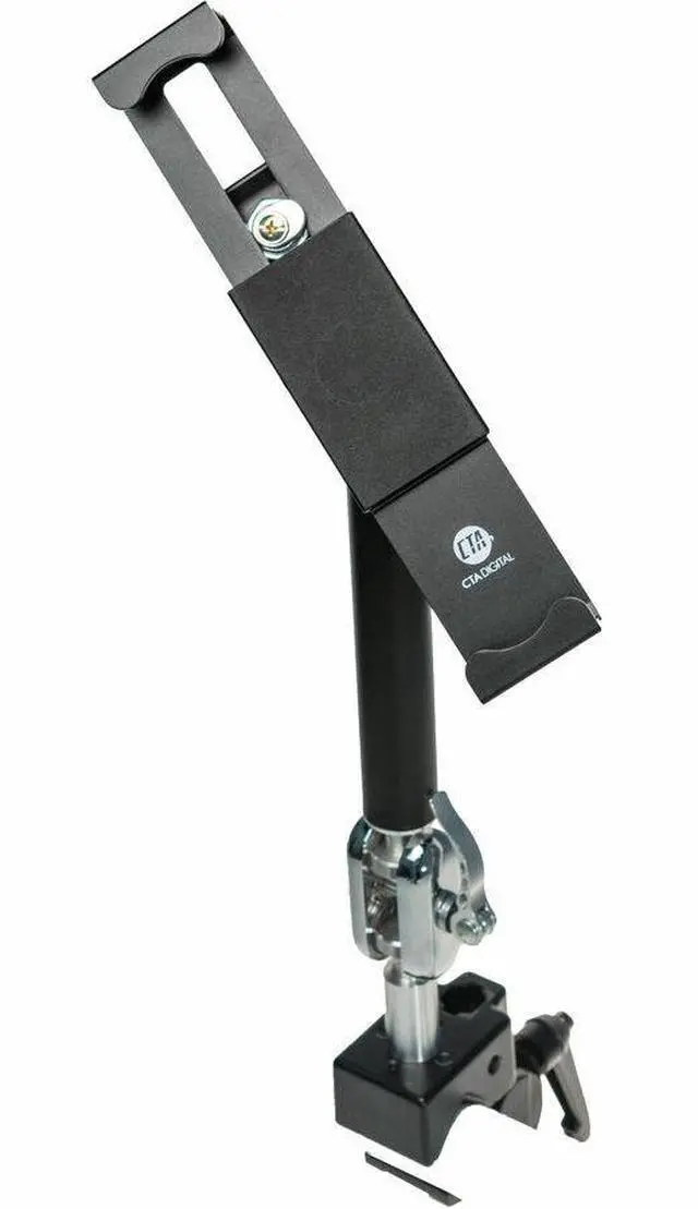 Alt view image 13 of 20 - CTA Digital PAD-HPCS Multi-flex Clamp Mount for 14" Tablet