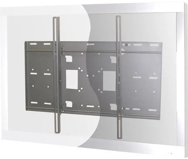 Alt view image 3 of 4 - Planar FWMV-MXL Wall Mount for Flat Panel Display - Black - 98" Screen Support - 300 lb Load Capacity