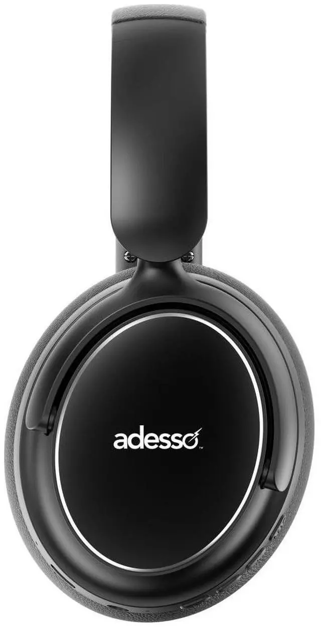 Alt view image 9 of 12 - Adesso Xtream P800 Headset - Wireless - Bluetooth - Noise Canceling