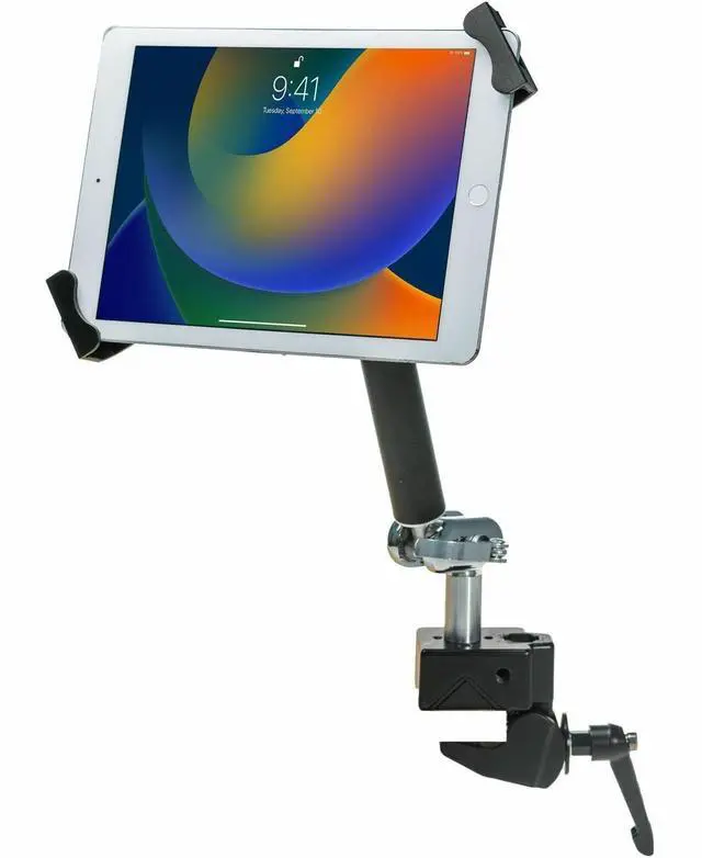 Alt view image 15 of 20 - CTA Digital PAD-HPCS Multi-flex Clamp Mount for 14" Tablet