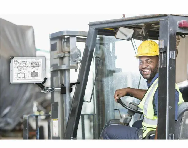 Alt view image 16 of 20 - CTA Digital PAD-HPCS Multi-flex Clamp Mount for 14" Tablet