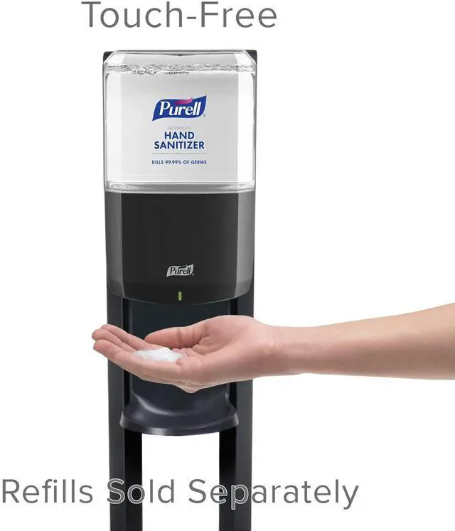 Alt view image 2 of 6 - PURELL ES6 Hand Sanitizer 29" Floor Stand with Dispenser 1200 mL